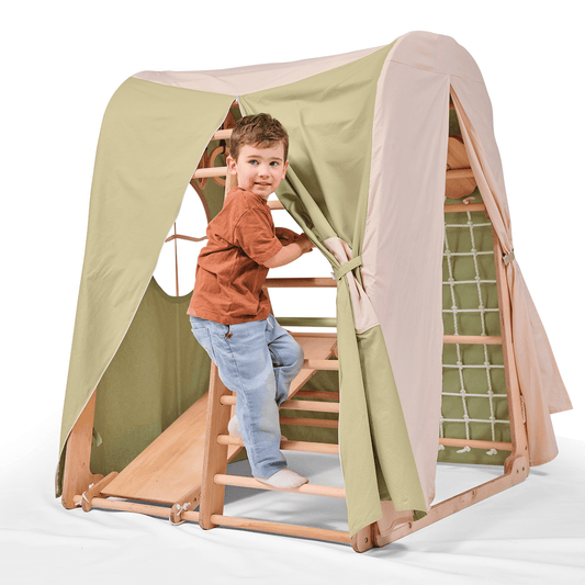 Spielzelt-Abdeckung für Indoor-Holzspielplatz-0